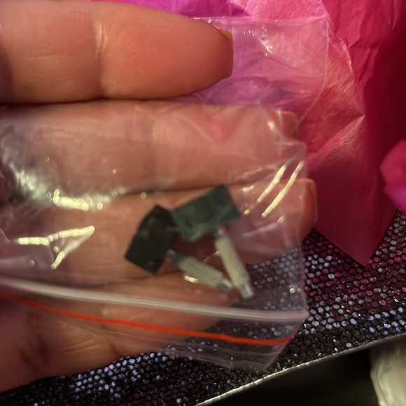 Size 11 pewter glitter peep toe platform 5” heel Brand New In Box 1” platform - Picture 10 of 10